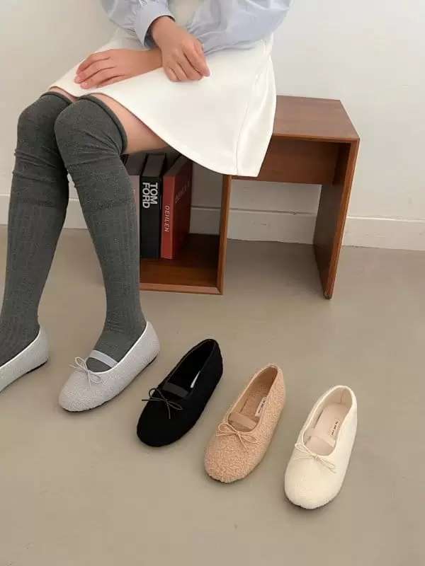 Ssangpa - Korean Women Fashion - #momslook - UCD3299 Flats & Ballerinas - 6