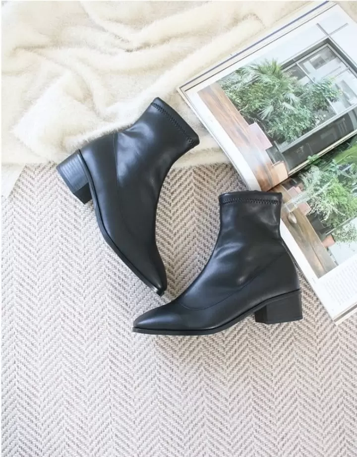 Ssangpa - Korean Women Fashion - #momslook - PP 9036 Boots