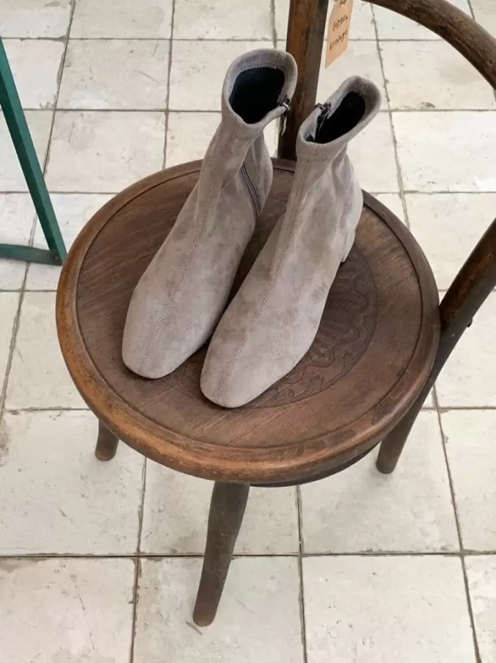 Ssangpa - Korean Women Fashion - #momslook - NV7536 Fleece Boots - 6