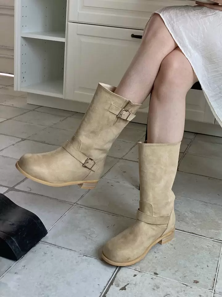 Ssangpa - Korean Women Fashion - #momslook - F 1423 Boots - 11