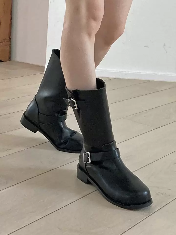 Ssangpa - Korean Women Fashion - #momslook - F 1423 Boots - 5