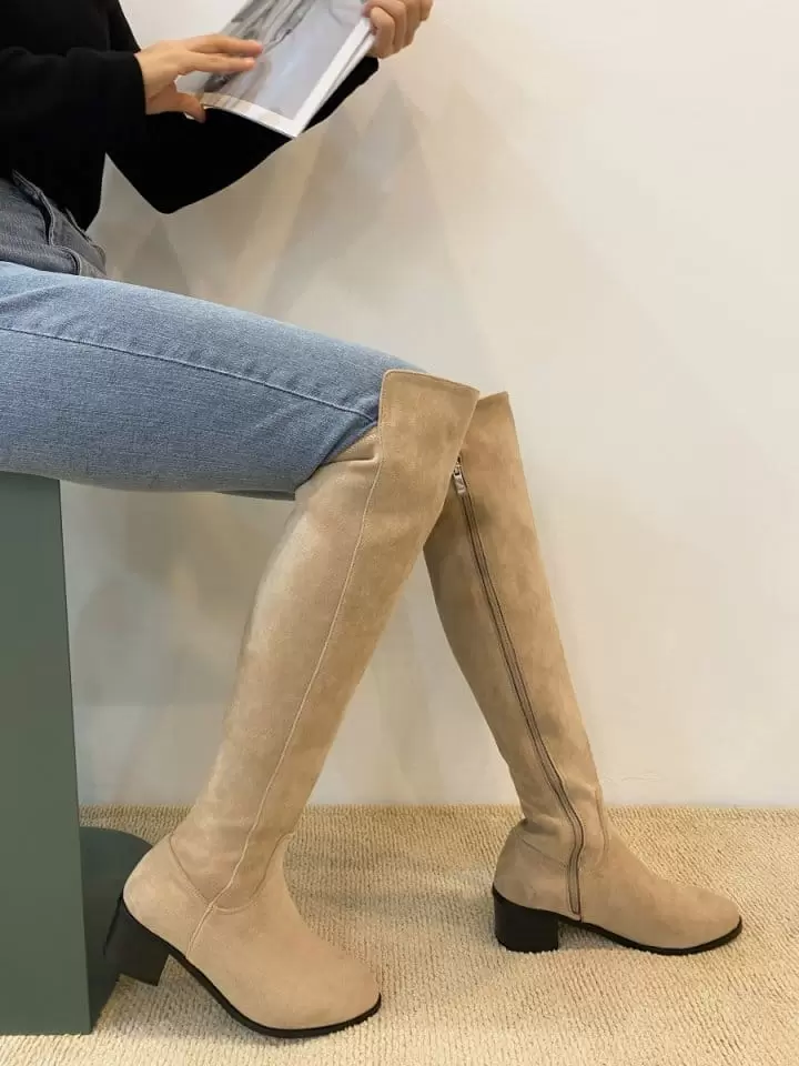 Ssangpa - Korean Women Fashion - #momslook - SN 2123 Boots - 5