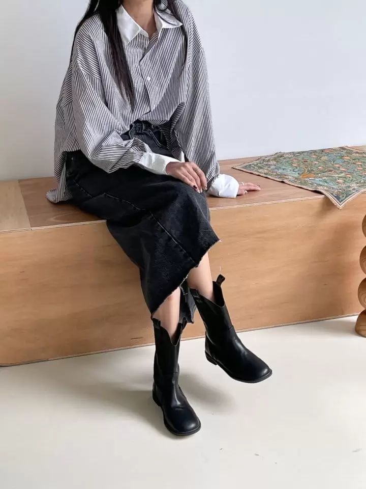 Ssangpa - Korean Women Fashion - #momslook - Udc 3071 Boots - 5