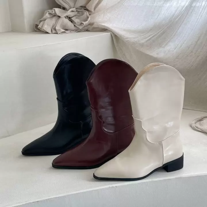 Ssangpa - Korean Women Fashion - #momslook - Udc 3054 Boots - 9