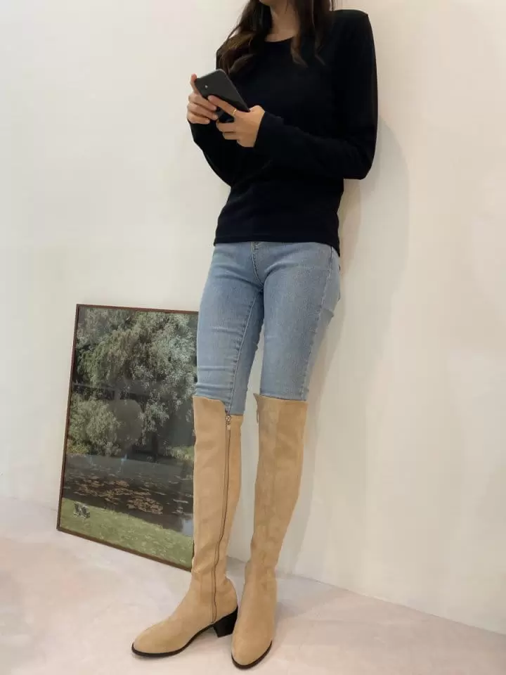 Ssangpa - Korean Women Fashion - #momslook - Sn 2123 Boots - 8