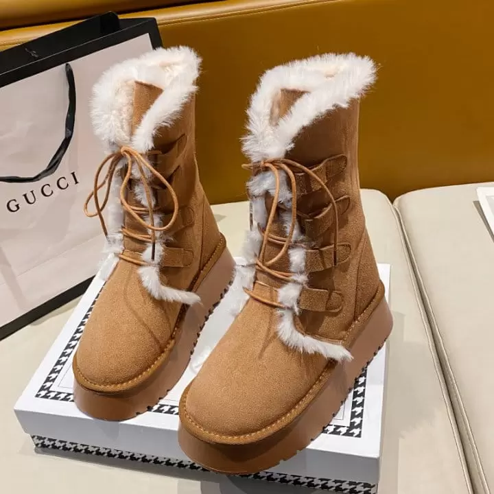 Ssangpa - Korean Women Fashion - #momslook - Jh 23635 Boots