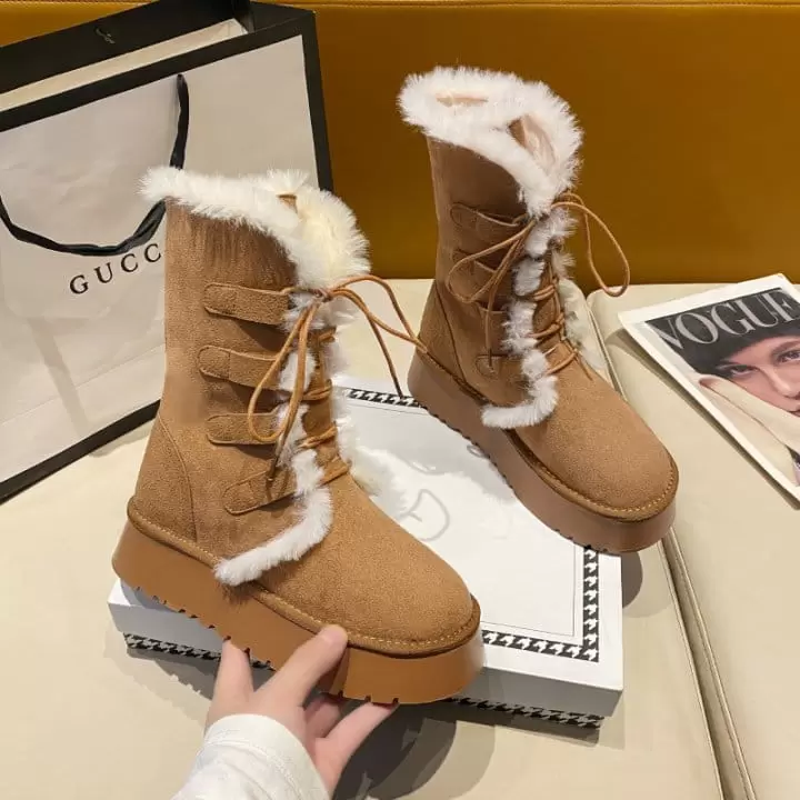 Ssangpa - Korean Women Fashion - #momslook - Jh 23635 Boots - 5