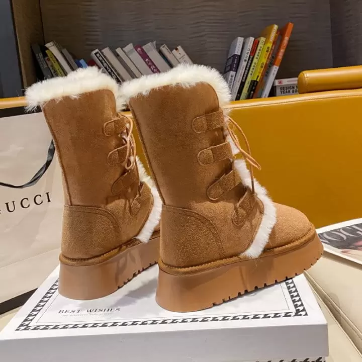 Ssangpa - Korean Women Fashion - #momslook - Jh 23635 Boots - 6