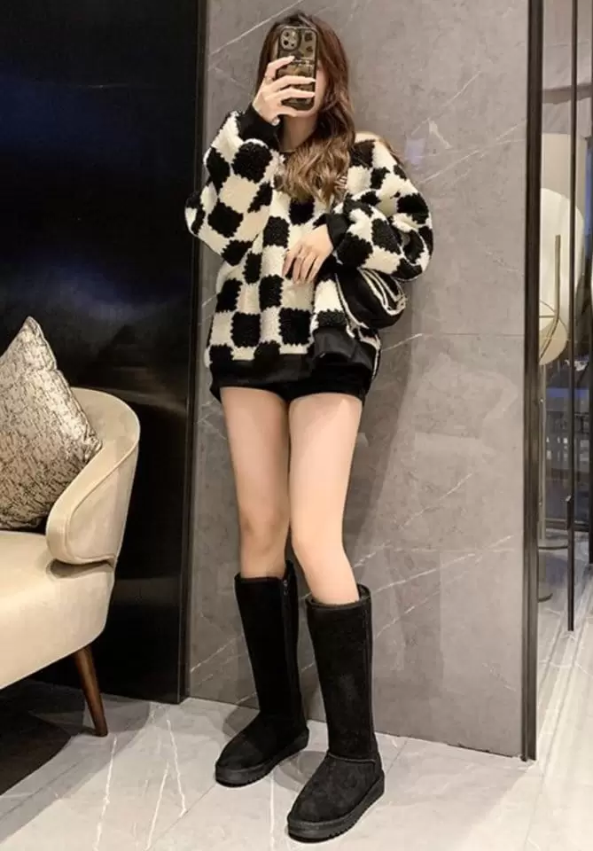 Ssangpa - Korean Women Fashion - #momslook - 8006 Boots - 8