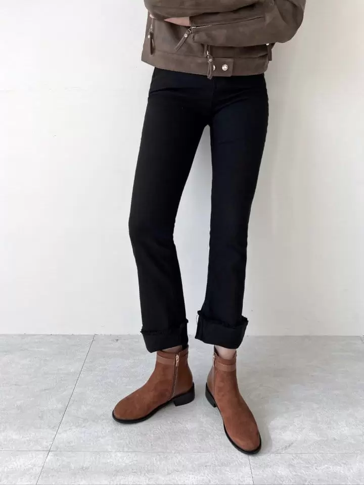 Ssangpa - Korean Women Fashion - #momslook -   By 035 Fleece Boots - 3