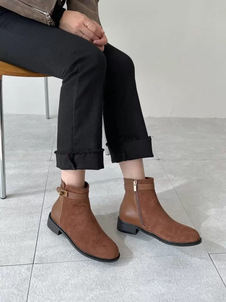 Ssangpa - Korean Women Fashion - #momslook -   By 035 Fleece Boots - 5