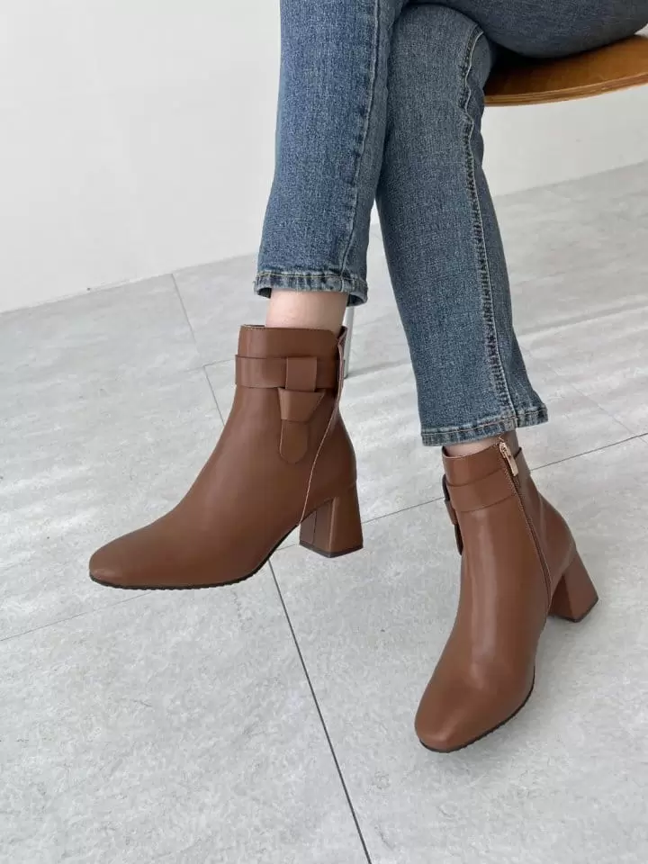 Ssangpa - Korean Women Fashion - #womensfashion - By 036 Fleece Boots - 4