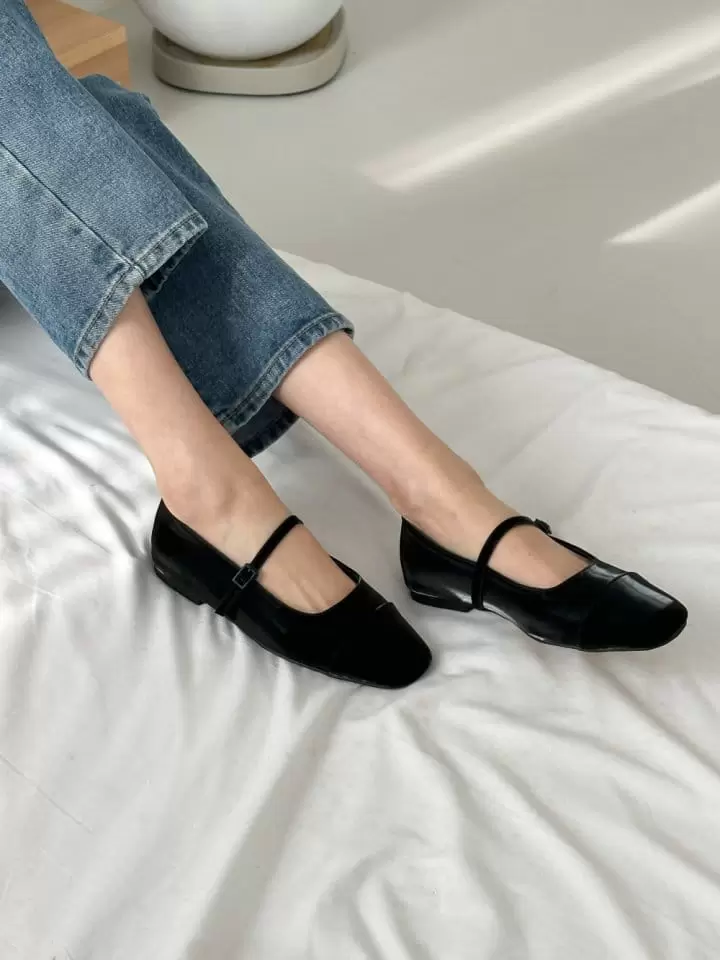 Ssangpa - Korean Women Fashion - #restrostyle -  Udc 3236  Flats & Ballerinas - 3