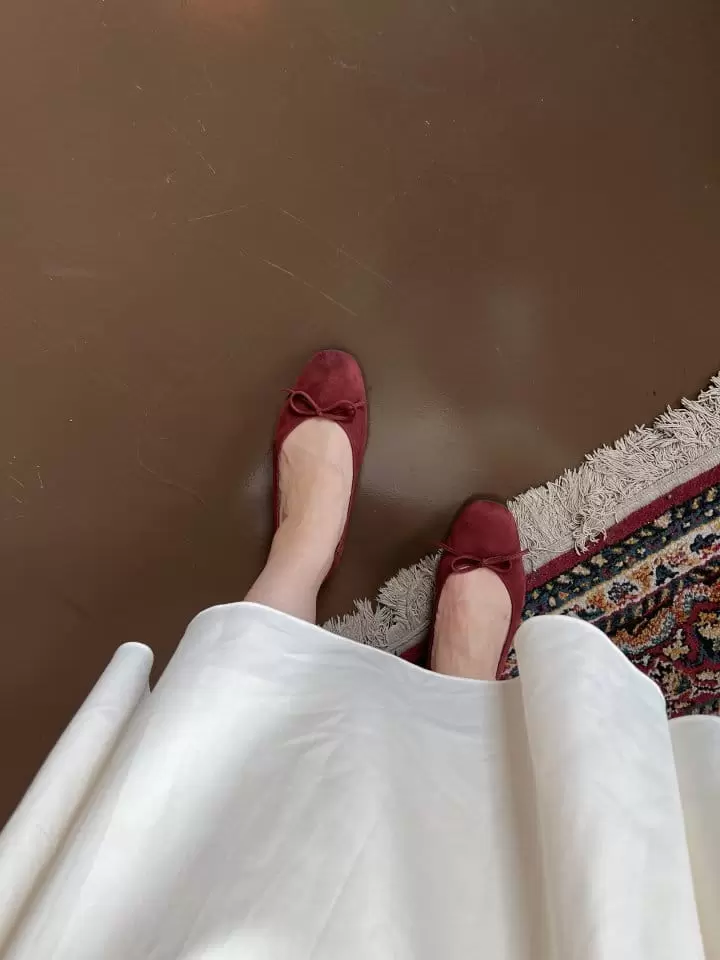 Ssangpa - Korean Women Fashion - #shopsmall - LI2627 Fleece Flats & Ballerinas - 7