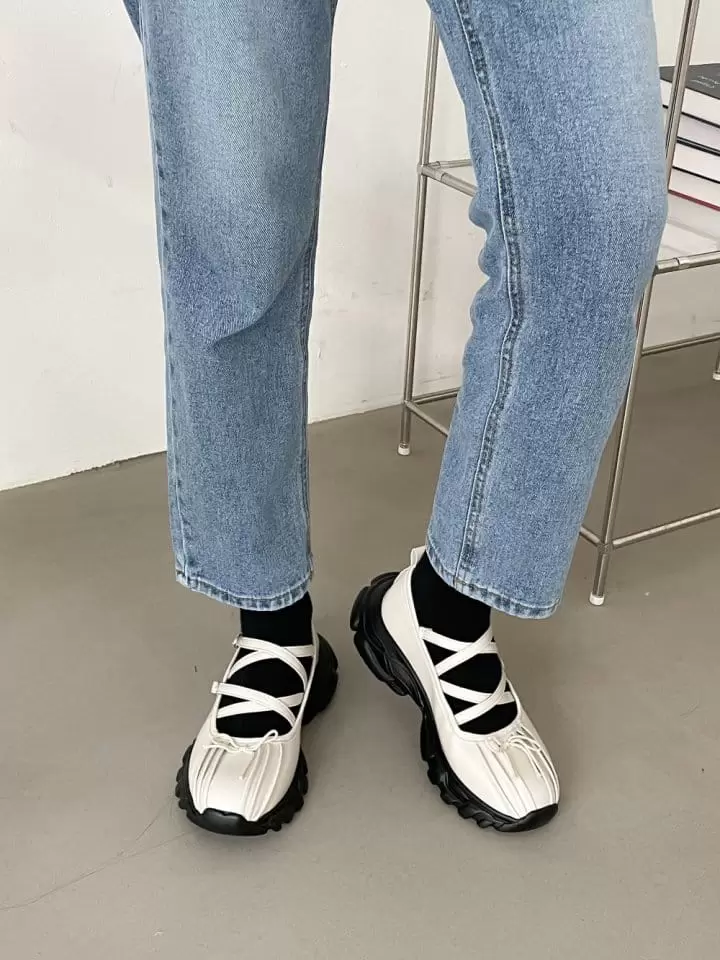 Ssangpa - Korean Women Fashion - #shopsmall -  Udc 1190 Slipper & Sandals - 3