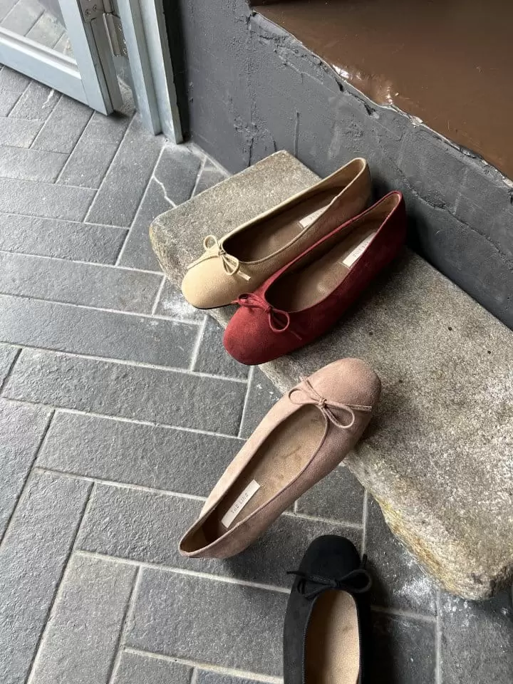 Ssangpa - Korean Women Fashion - #thatsdarling - LI2627 Fleece Flats & Ballerinas - 8