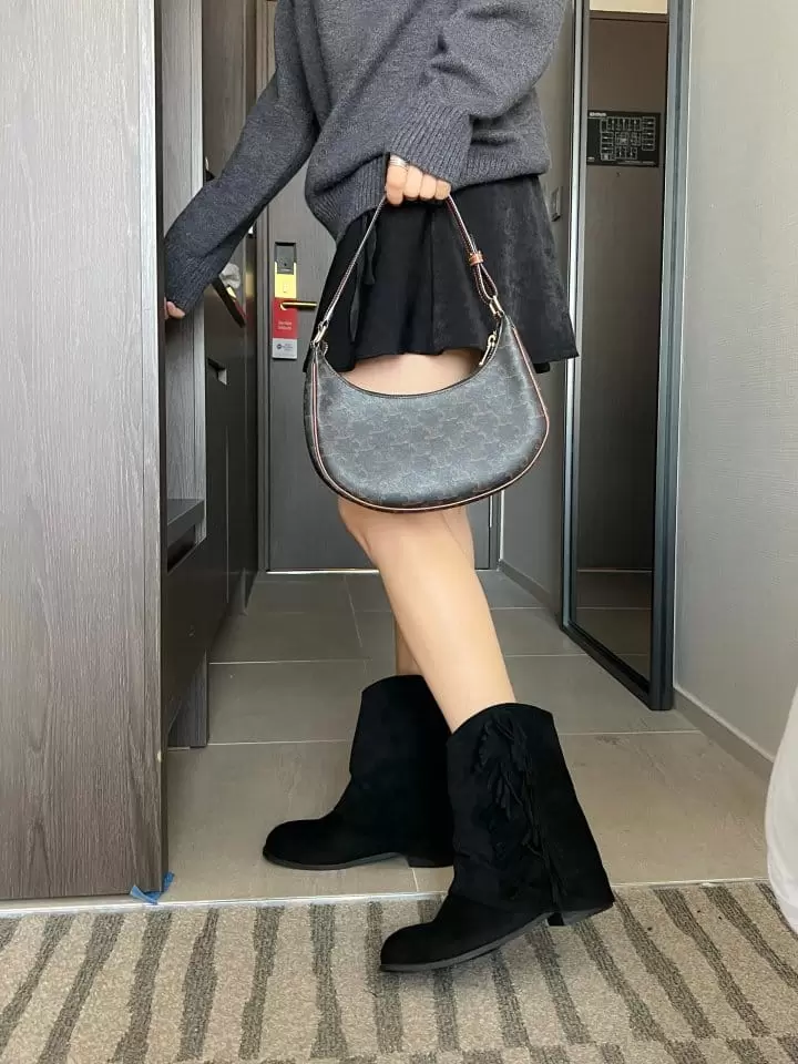 Ssangpa - Korean Women Fashion - #thatsdarling - UDC 5248 Boots - 8