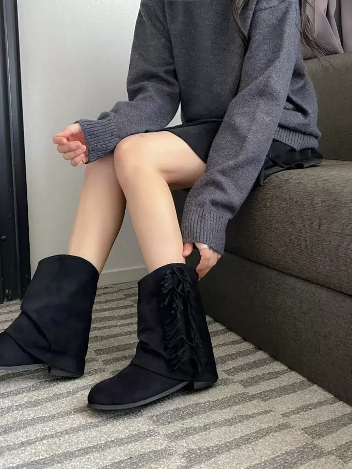 Ssangpa - Korean Women Fashion - #thelittlethings - UDC 5248 Boots - 9