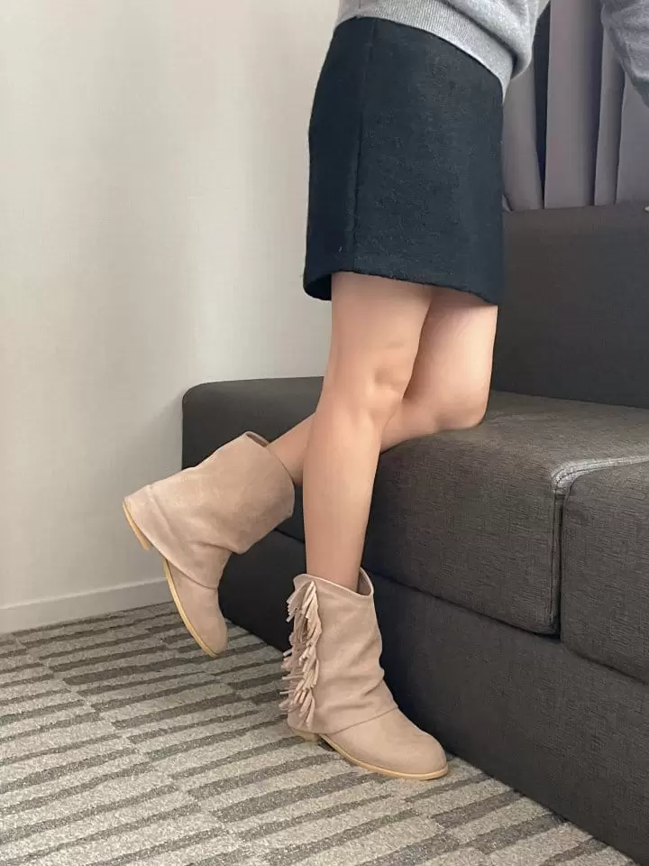 Ssangpa - Korean Women Fashion - #vintagekidsstyle - UDC 5248 Boots - 3