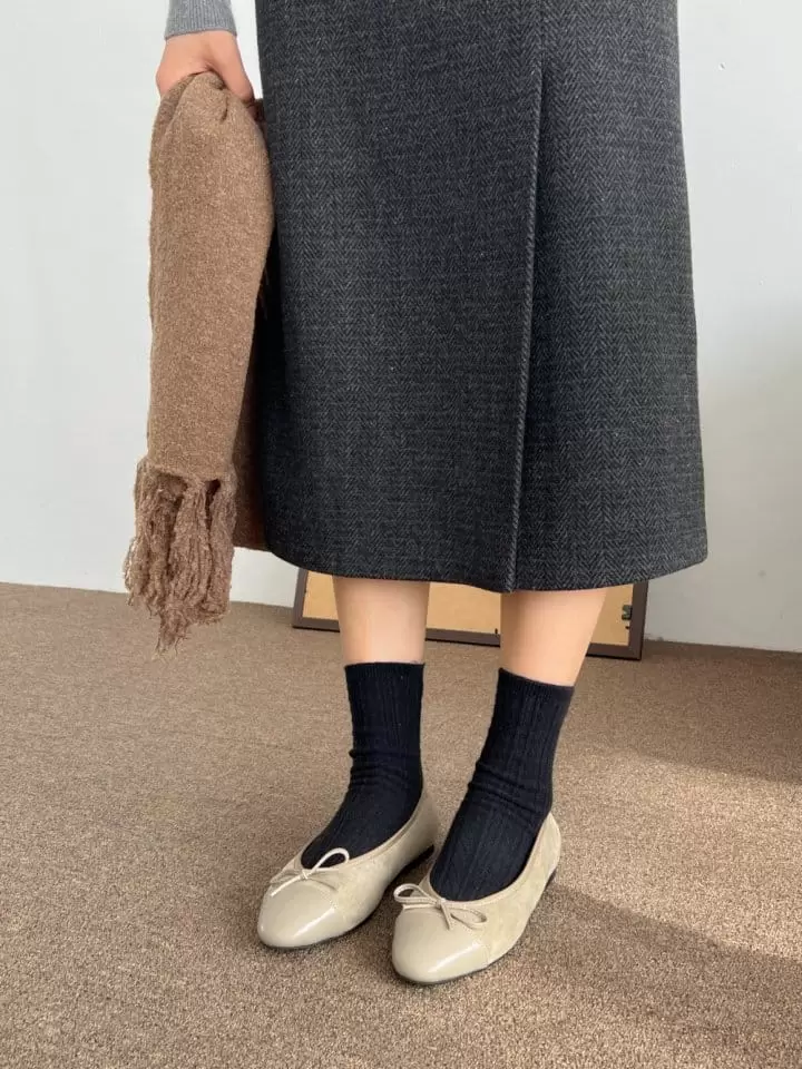 Ssangpa - Korean Women Fashion - #womensfashion - UCD 3306 Flats & Ballerinas  - 5