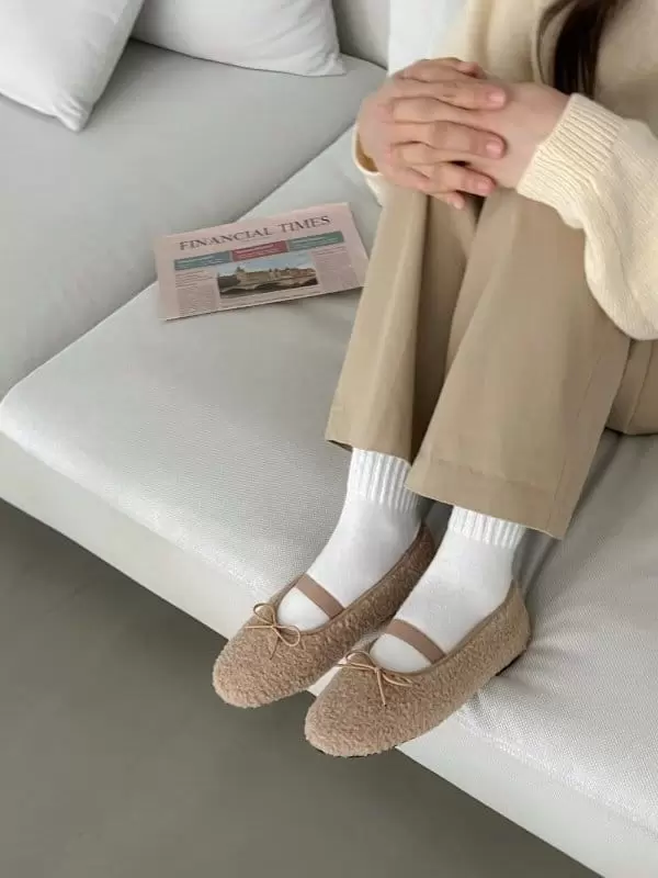Ssangpa - Korean Women Fashion - #womensfashion - UCD3299 Flats & Ballerinas - 5