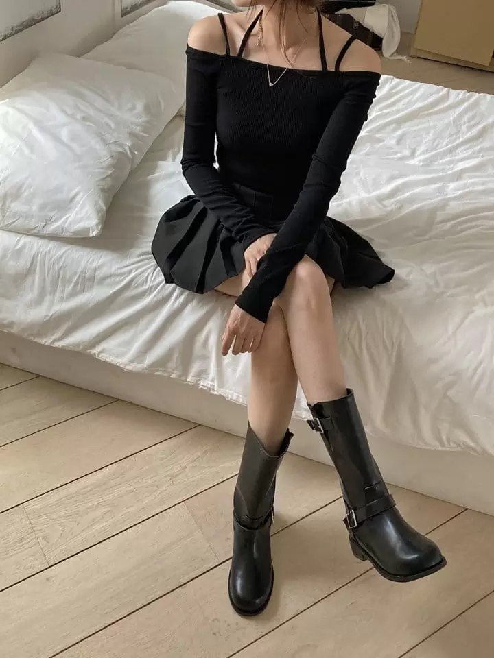 Ssangpa - Korean Women Fashion - #womensfashion - F 1423 Boots - 10