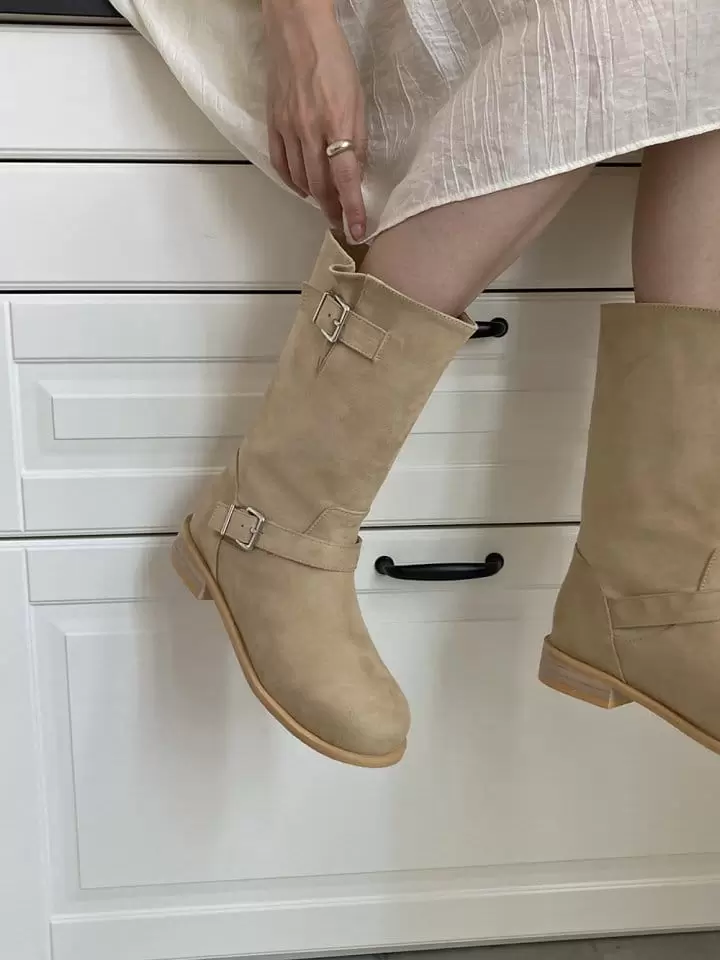 Ssangpa - Korean Women Fashion - #momslook - F 1423 Boots - 4