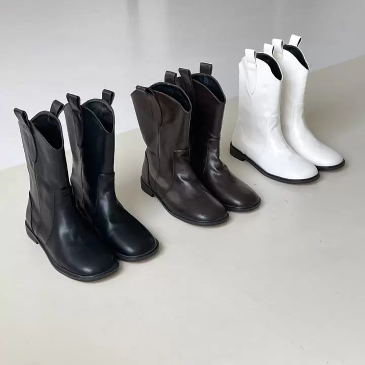 Ssangpa - Korean Women Fashion - #momslook - Udc 3071 Boots - 4