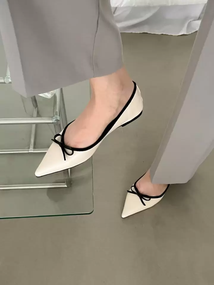 Ssangpa - Korean Women Fashion - #womensfashion -  Udc 5226  Flats & Ballerinas - 2