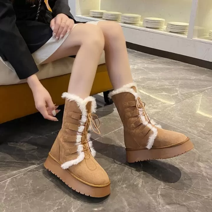 Ssangpa - Korean Women Fashion - #womensfashion - Jh 23635 Boots - 2