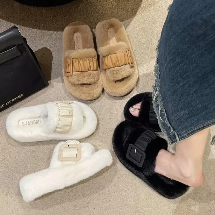 Ssangpa - Korean Women Fashion - #womensfashion -   Dh 7654 Slipper & Sandals - 9