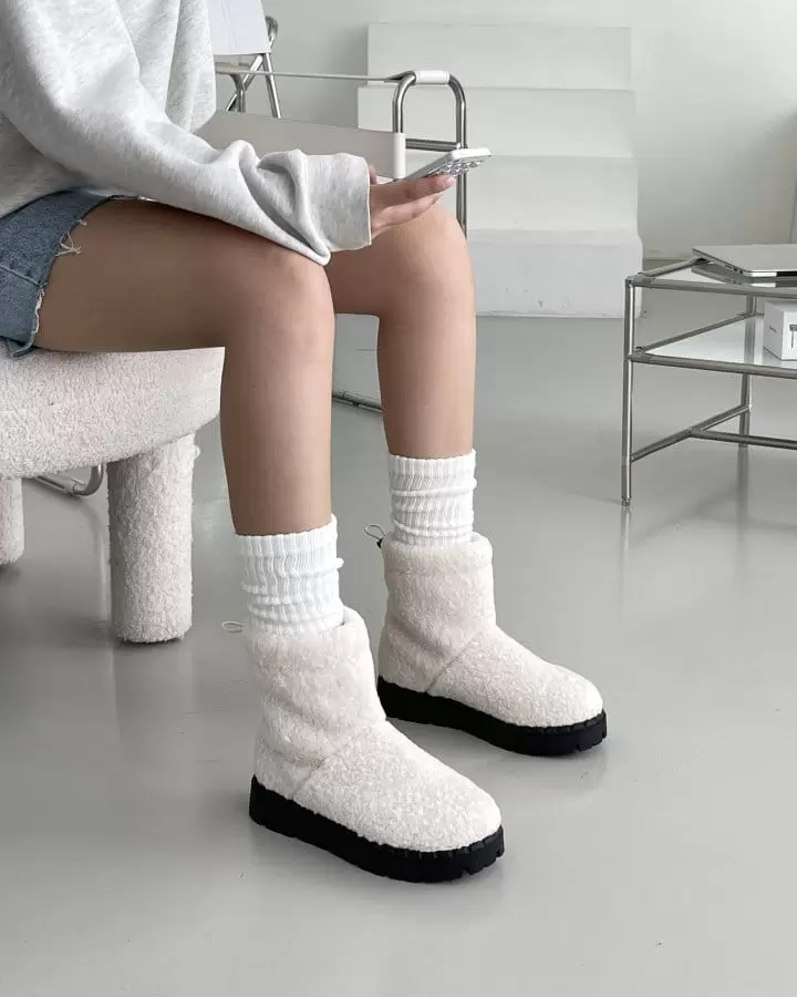 Ssangpa - Korean Women Fashion - #momslook - Dh 3660 Boots - 4