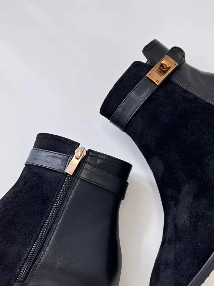 Ssangpa - Korean Women Fashion - #womensfashion -   By 035 Fleece Boots - 10