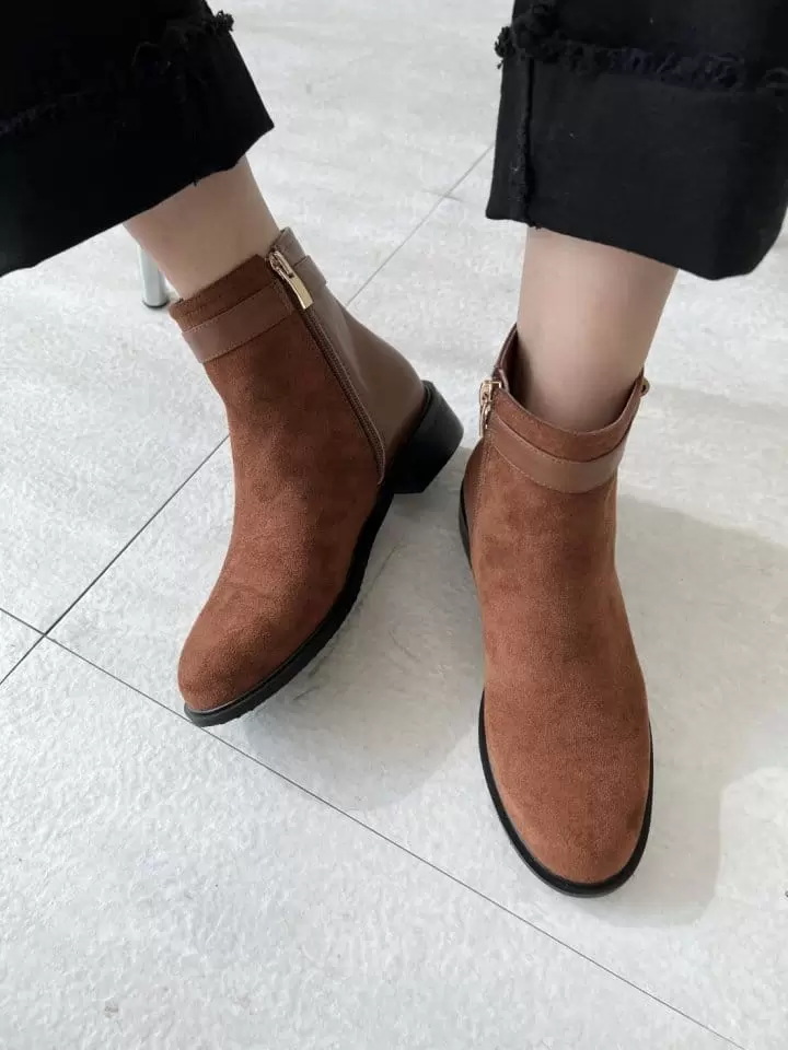 Ssangpa - Korean Women Fashion - #womensfashion -   By 035 Fleece Boots - 2