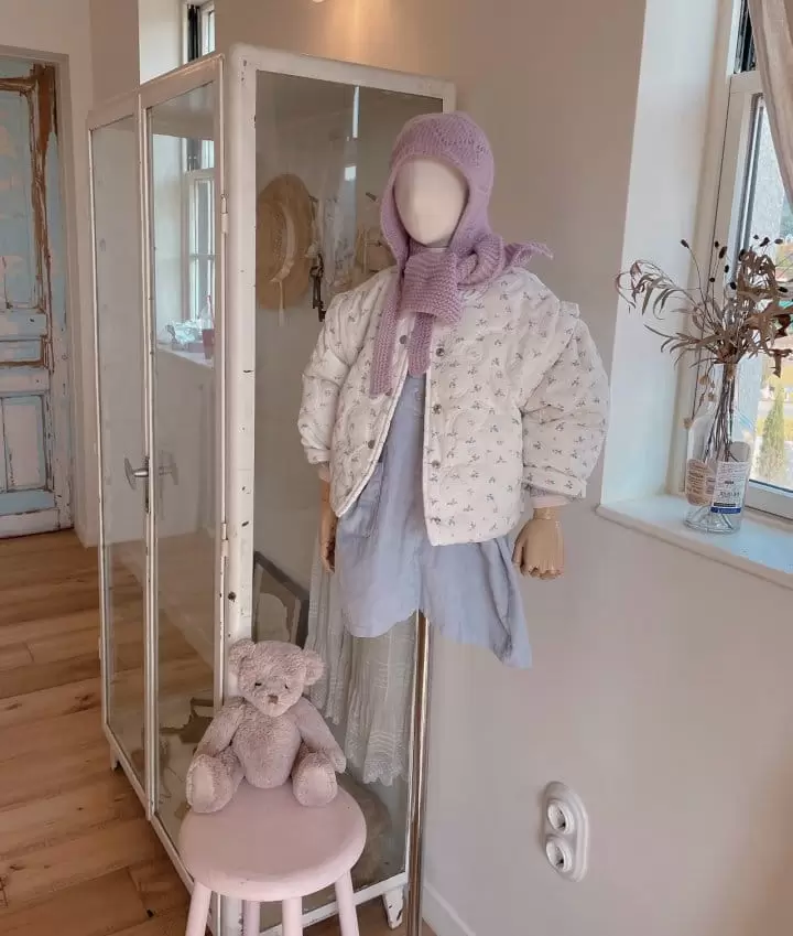 Studio M - Korean Children Fashion - #designkidswear - Ru Ru Flower Embroider Jumper - 8