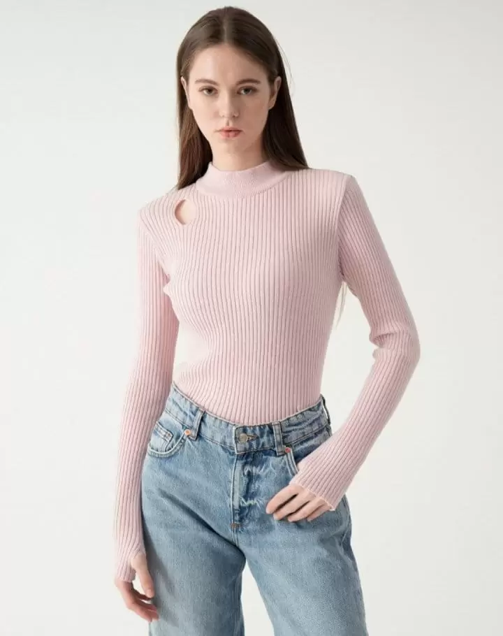 Tahiti - Korean Women Fashion - #womensfashion - Danny Slit Pants - 4
