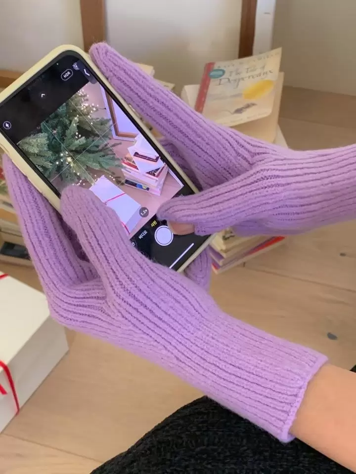 Tahiti - Korean Women Fashion - #momslook - Touch Vivid Gloves - 6