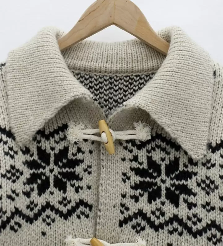 Tahiti - Korean Women Fashion - #momslook - Dolph Collar Cardigan - 7