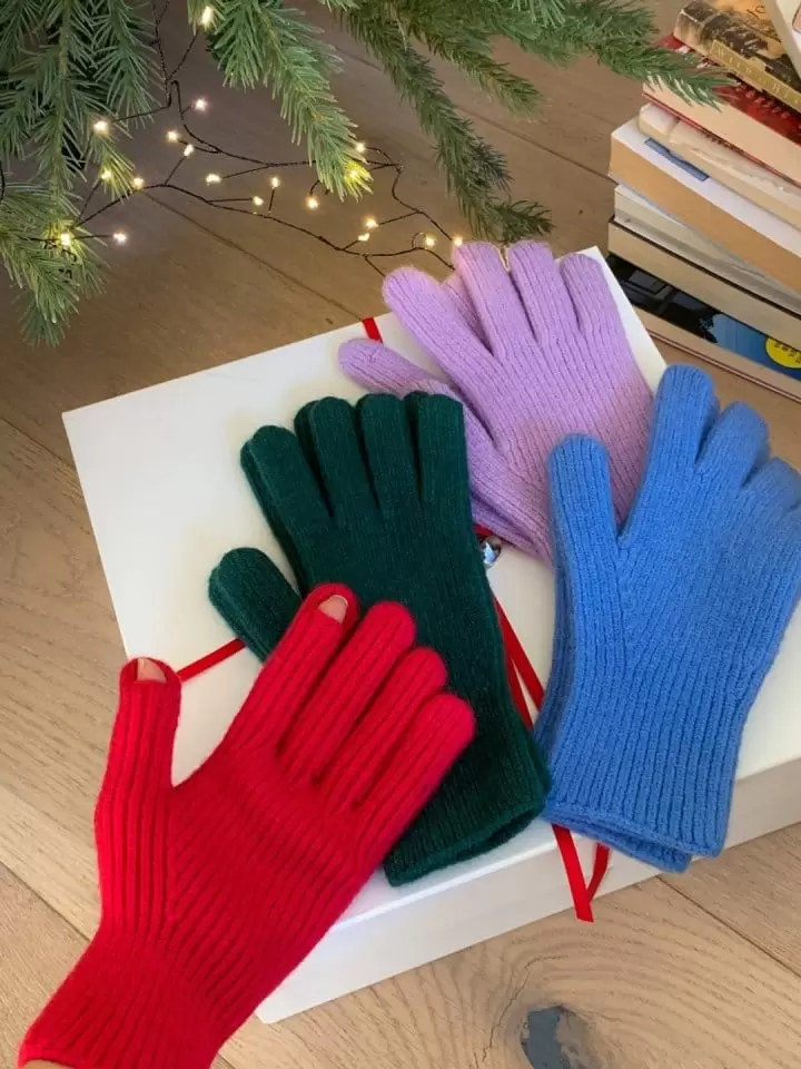 Tahiti - Korean Women Fashion - #romanticstyle - Touch Vivid Gloves - 2