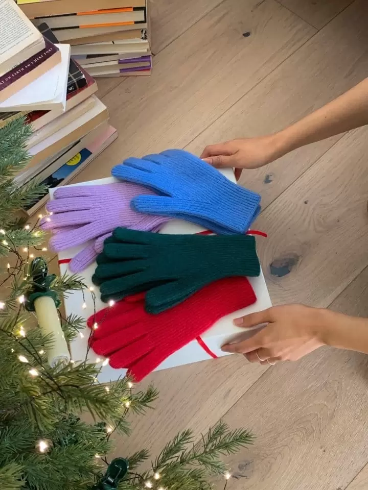Tahiti - Korean Women Fashion - #shopsmall - Touch Vivid Gloves - 3