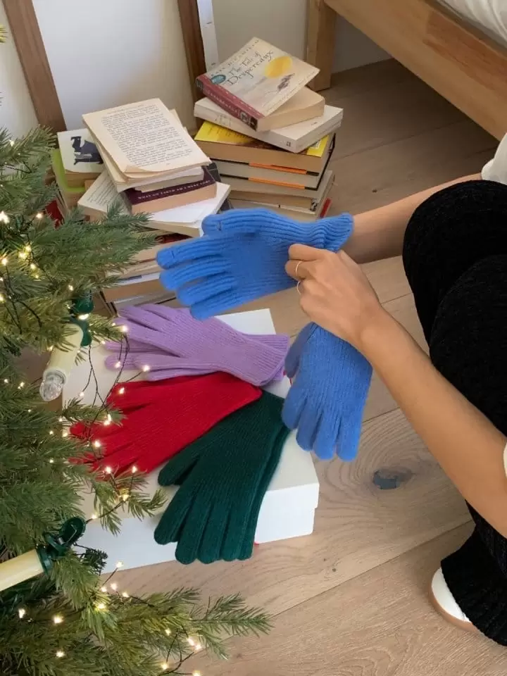 Tahiti - Korean Women Fashion - #shopsmall - Touch Vivid Gloves - 4