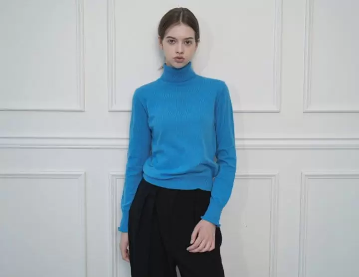 Tahiti - Korean Women Fashion - #womensfashion - Smons Turtleneck Tee - 5