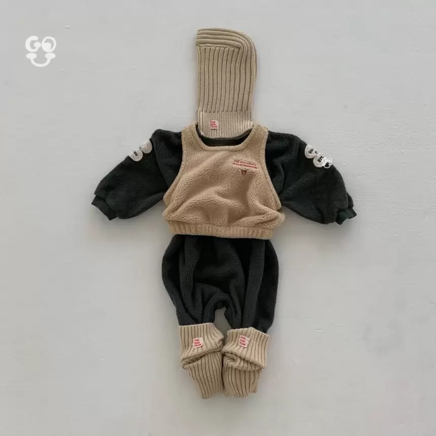 go;u - Korean Baby Fashion - #babyboutique - Right Now Sleeveless Shirt - 4