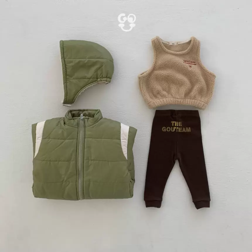 go;u - Korean Baby Fashion - #babyclothing - Right Now Sleeveless Shirt - 5