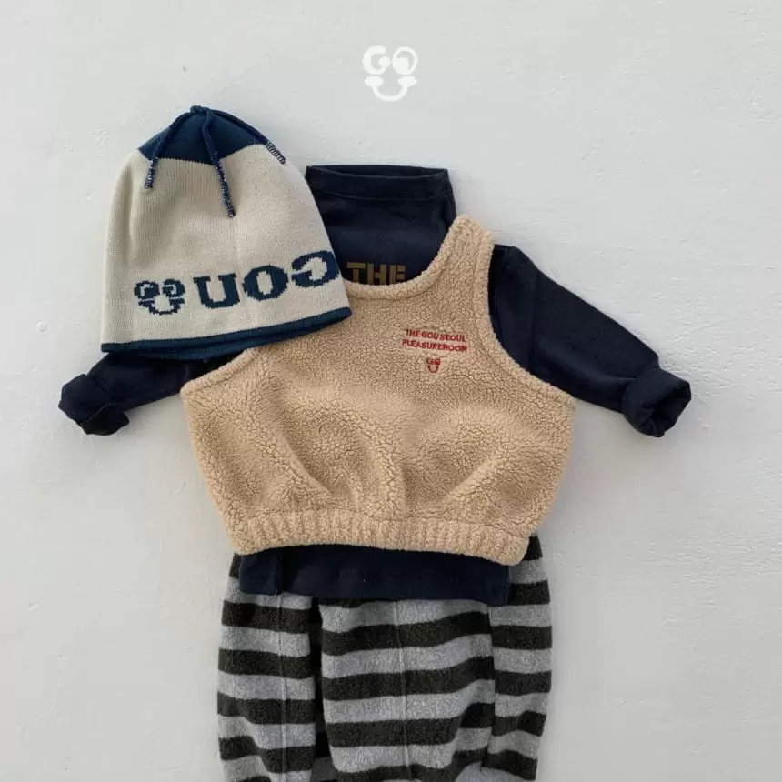 go;u - Korean Baby Fashion - #babygirlfashion - Right Now Sleeveless Shirt - 8