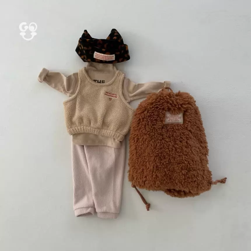 go;u - Korean Baby Fashion - #babylifestyle - Right Now Sleeveless Shirt - 9
