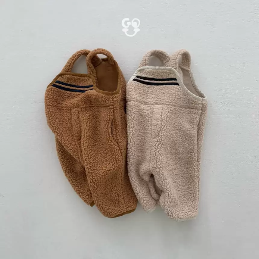 go;u - Korean Baby Fashion - #babyoninstagram - Lion Dungarees
