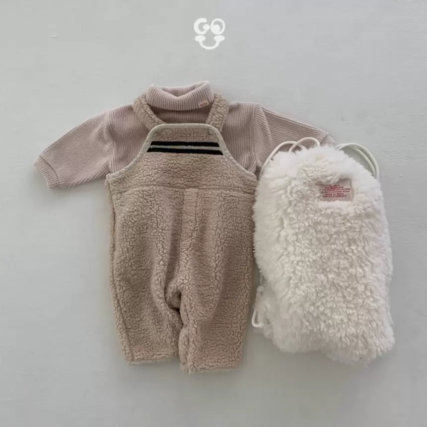 go;u - Korean Baby Fashion - #babyootd - Bbo Bbo Turtleneck Tee - 6