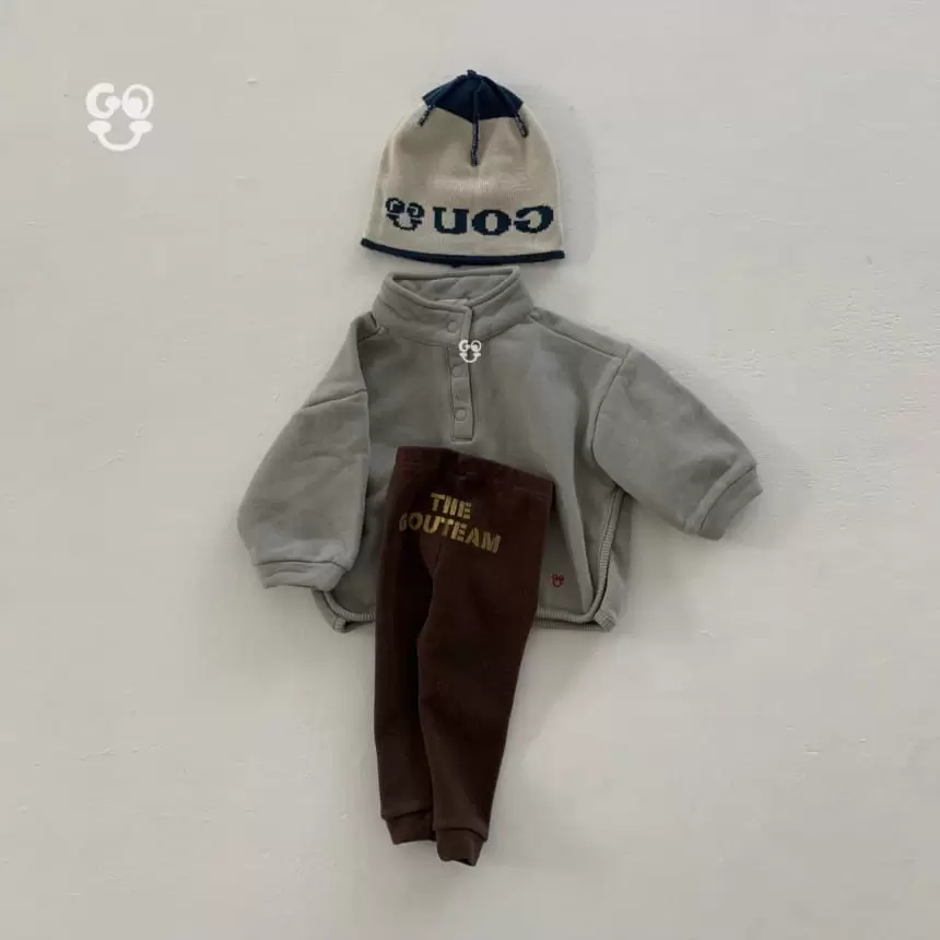 go;u - Korean Baby Fashion - #babyoutfit - Please Sweatshirt - 10