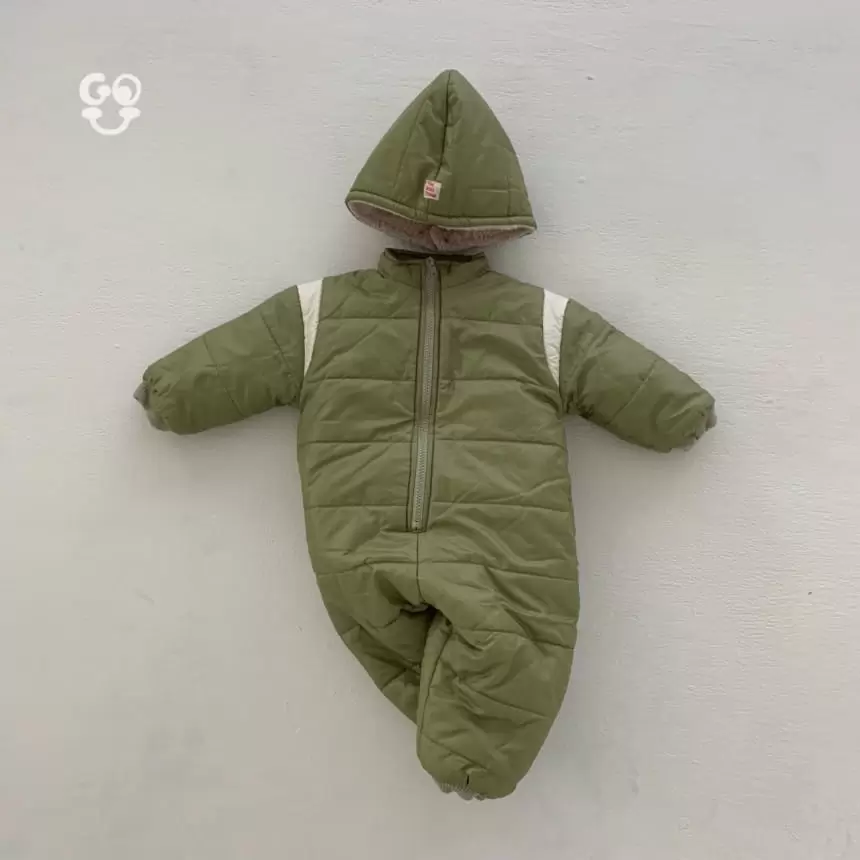go;u - Korean Baby Fashion - #babyoutfit - Here Body Suit - 8